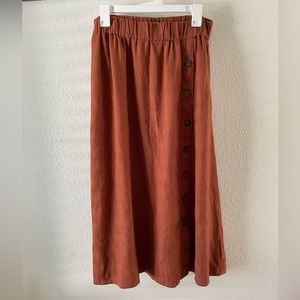 Women’s Madewell midi skirt M